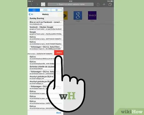 Image intitulée Clear History in Safari Step 16