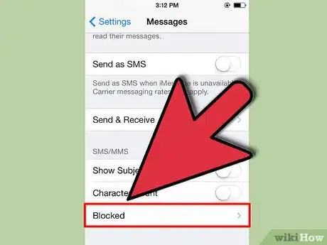 Image intitulée Block a Number from Texting You Step 3