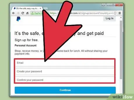 Image intitulée Set Up a PayPal Account Step 3