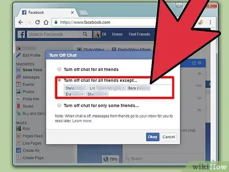 Image intitulée Turn Off Chat on Facebook Step 11
