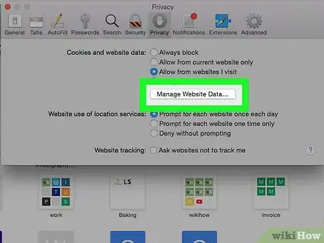 Image intitulée Delete Cookies Using the Safari Web Browser Step 5