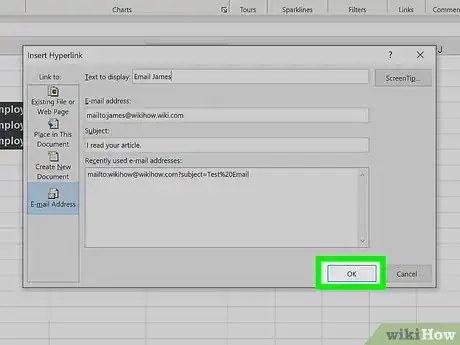 Image intitulée Add Links in Excel Step 19