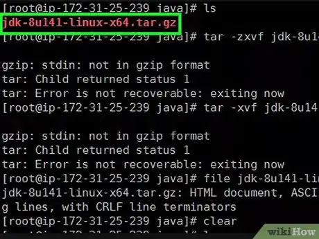 Image intitulée Install Java on Linux Step 6