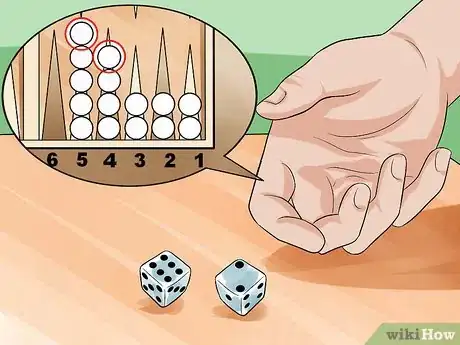 Image intitulée Play Backgammon Step 14