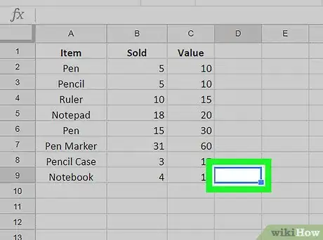 Image intitulée Count Cells on Google Sheets on PC or Mac Step 3