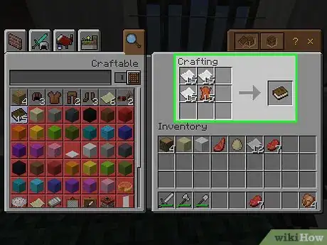 Image intitulée Make a Book in Minecraft Step 5