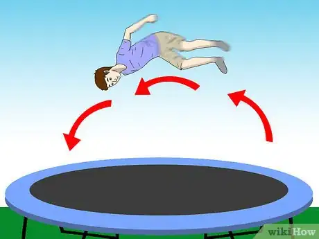 Image intitulée Do Trampoline Tricks Step 7