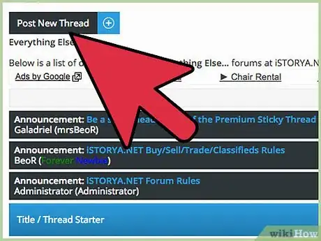 Image intitulée Post a Thread on a Forum Step 8