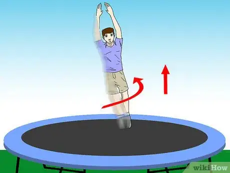 Image intitulée Do Trampoline Tricks Step 3