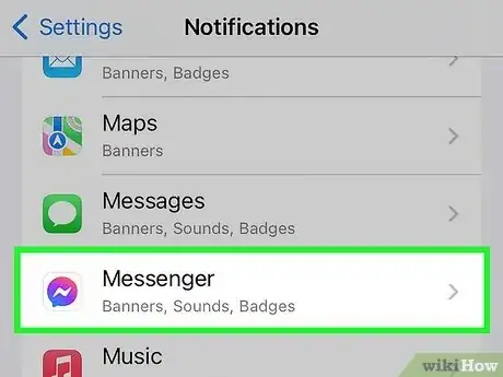 Image intitulée Turn Off Facebook Messenger Notifications Step 7