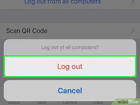 Image intitulée Log Out of WhatsApp Step 21