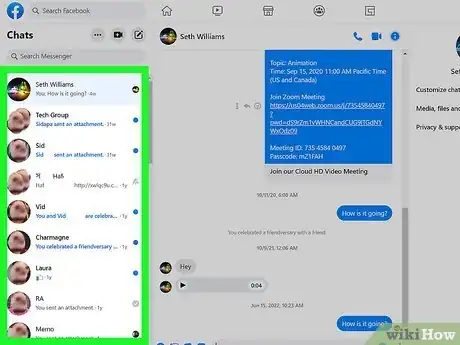 Image intitulée Read Old Messages on Facebook Step 9