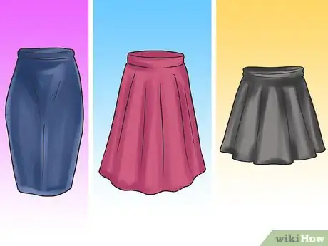 Image intitulée Wear High Waisted Skirts Step 1