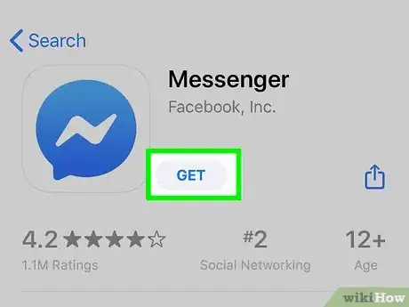 Image intitulée Install Facebook Messenger Step 4