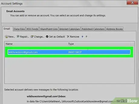 Image intitulée Find the SMTP Server in Outlook on PC or Mac Step 6