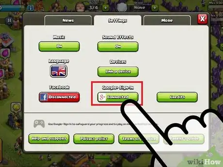 Image intitulée Create Two Accounts in Clash of Clans on One Android Device Step 5