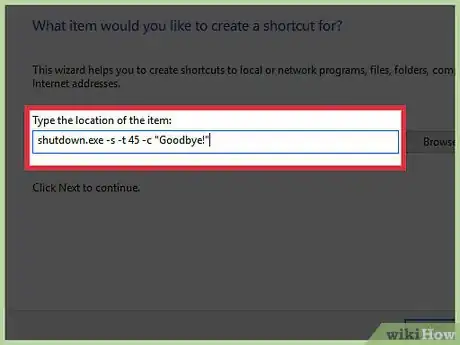 Image intitulée Make a Shutdown Shortcut in Windows Step 9