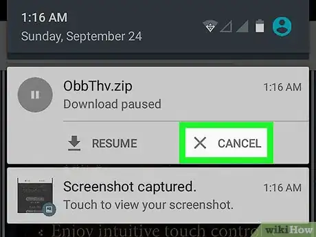 Image intitulée Stop a Download on Android Step 6