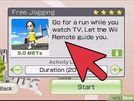 Image intitulée Jog on Wii Fit Step 1