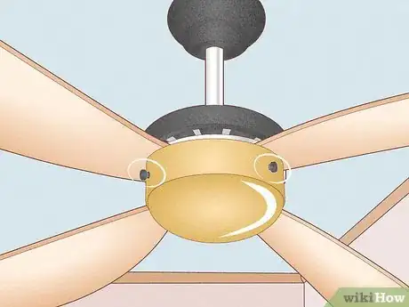 Image intitulée Replace a Light Bulb in a Ceiling Fan Step 6