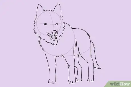 Image intitulée Draw a Wolf Step 16