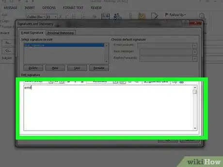 Image intitulée Add a Signature in Microsoft Outlook Step 20