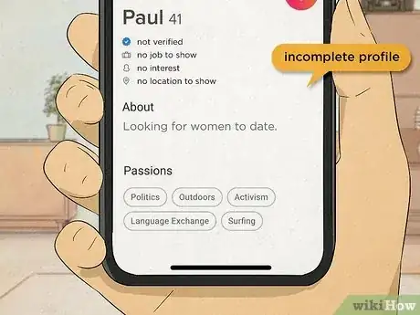 Image intitulée Tell if a Dating Profile Is Fake Step 1