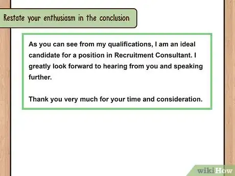 Image intitulée Write a Cover Letter for a Recruitment Consultant Step 12