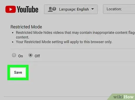 Image intitulée Turn Off YouTube Restricted Mode Step 6