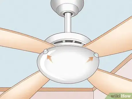 Image intitulée Replace a Light Bulb in a Ceiling Fan Step 9