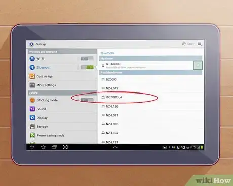Image intitulée Pair a Motorola Bluetooth Step 20