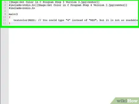 Image intitulée Get Color in C Program Step 3