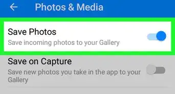 enregistrer les photos de Facebook Messenger sur Android