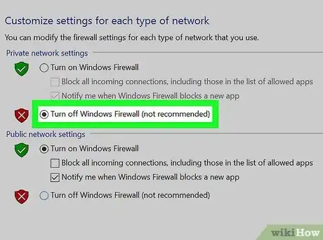 Image intitulée Turn Off Firewall Step 5