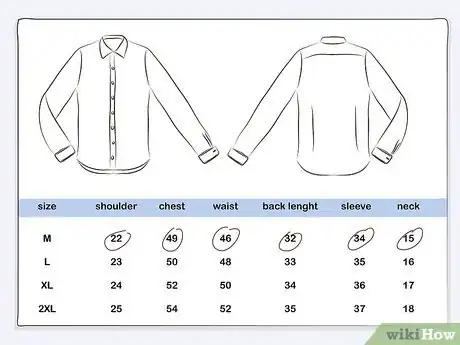 Image intitulée Measure Your Shirt Size Step 6