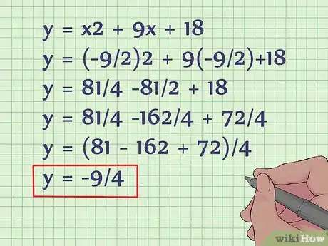 Image intitulée Find the Vertex of a Quadratic Equation Step 3