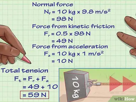Image intitulée Calculate Tension in Physics Step 5
