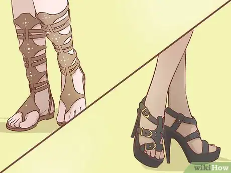 Image intitulée Wear Gladiator Sandals Step 1