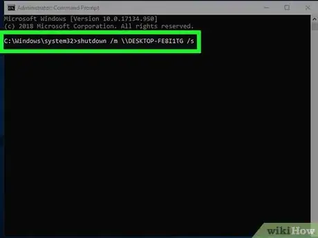 Image intitulée Shut Down or Restart Another Computer Using CMD Step 7