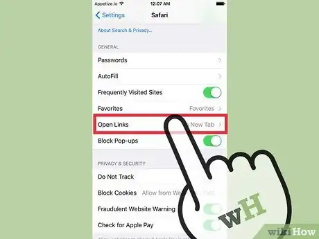 Image intitulée Change Your General Preferences on Safari Step 7