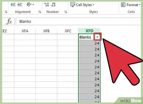 Image intitulée Delete Empty Rows in Excel Step 9
