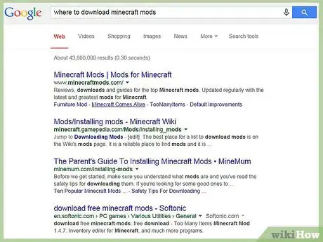 Image intitulée Download Minecraft Mods Step 5