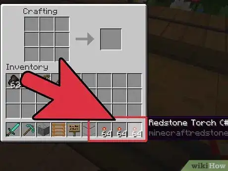 Image intitulée Create Flickering Redstone Torches in Minecraft Step 4