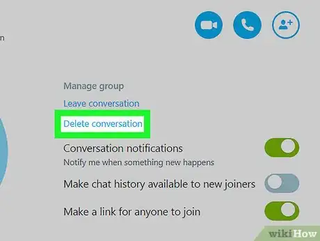 Image intitulée Delete Conversations on Skype on a PC or Mac Step 5