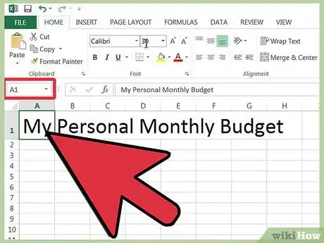 Image intitulée Track your Bills in Microsoft Excel Step 6