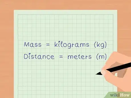 Image intitulée Calculate Force of Gravity Step 2