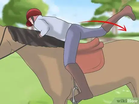 Image intitulée Dismount a Horse Step 4