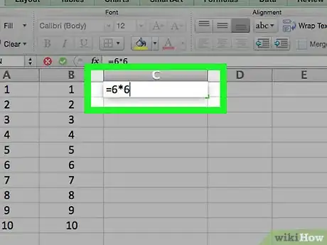 Image intitulée Multiply in Excel Step 6