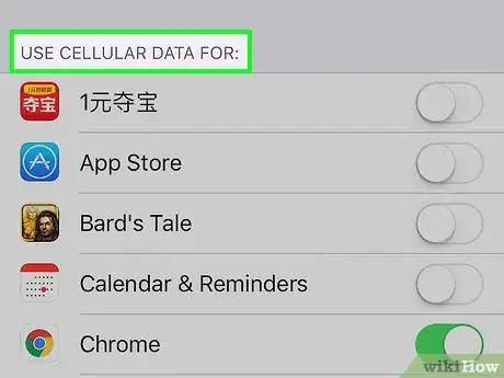 Image intitulée Check Data Usage on an iPhone Step 4