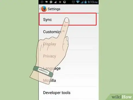 Image intitulée Use Firefox Sync Step 10